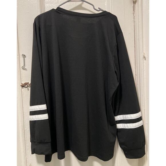 Rubzoof Long Sleeve Crew Neck with Stripes and Pocket Pullover Top NWT Size 3XL - Picture 5 of 8